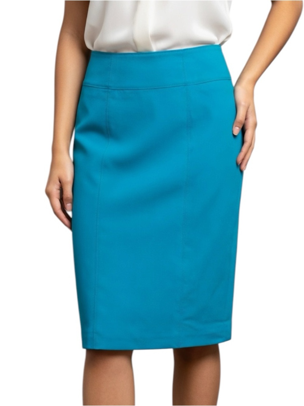 Worthington Turquoise Pencil Skirt
